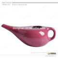 porcelain pink tea pot